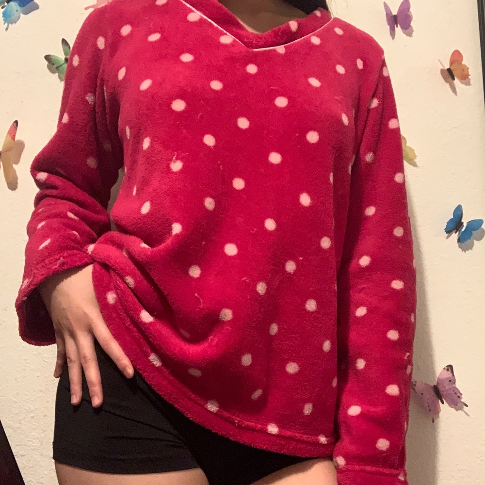 Pink warm sweater